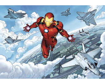 Hornbach Fototapete vlies iadx8-062 into adventure iron man flight 8-tlg. 400 x 280 cm Angebot