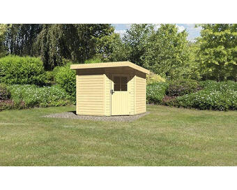 Hornbach Gartenhaus karibu neuruppin 2 244x244 cm natur Angebot