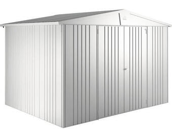 Hornbach Gerätehaus biohort europa 5 296 x 224 cm silber-metallic Angebot