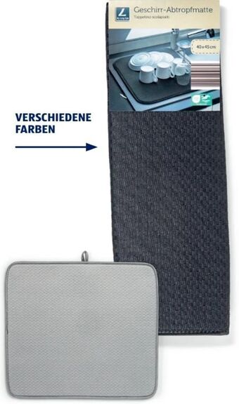 Hofer Geschirr-abtropfmatte Angebot