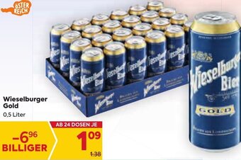 Billa Wieselburger Gold 0,5 Liter Angebot