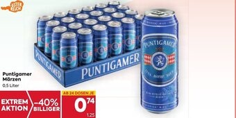 Billa Puntigamer Märzen 0,5 Liter Angebot