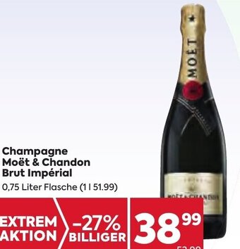Billa Champagne Moët & Chandon Brut Impérial 0,75 Liter Angebot
