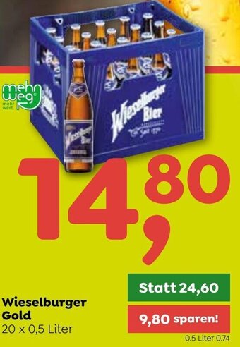 ADEG Wieselburger Gold 20 x 0,5 Liter Angebot