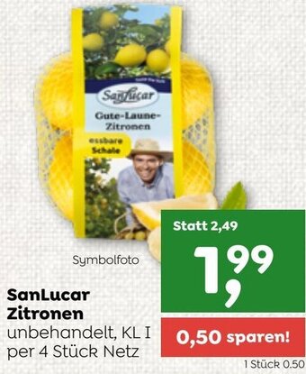 ADEG SanLucar Zitronen Angebot