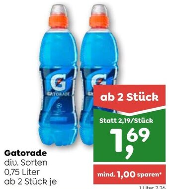 ADEG Gatorade div. Sorten 0,75 Liter Angebot