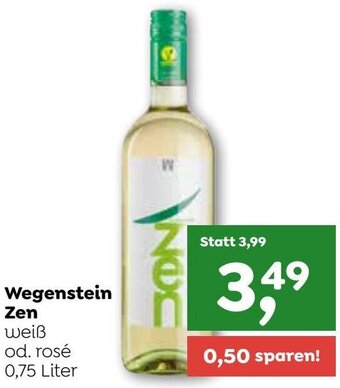 ADEG Wegenstein Zen weiß od. rosé 0,75 Liter Angebot