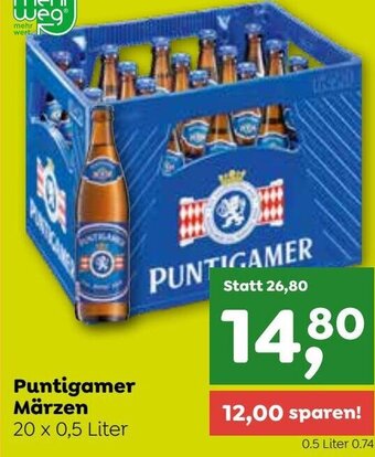 ADEG Puntigamer Märzen 20 x 0,5 Liter Angebot