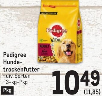 Metro Pedigree Hunde-trockenfutter Angebot