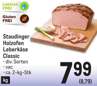 Metro Staudinger Holzofen Leberkäse Classic 2 kg Angebot