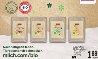 Metro SalzburgMilch BIO Käsescheiben 125 g Angebot