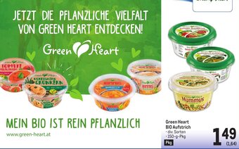 Metro Green Heart BIO Aufstrich 150 g Angebot