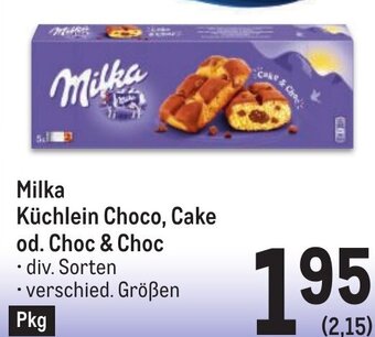 Metro Milka Küchlein Choco, Cake od. Choc & Choc Angebot