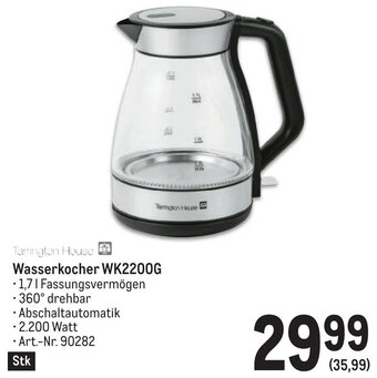 Metro Wasserkocher WK2200G Angebot