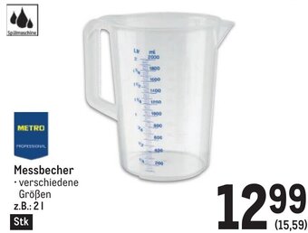 Metro Messbecher z.B.: 2l Angebot