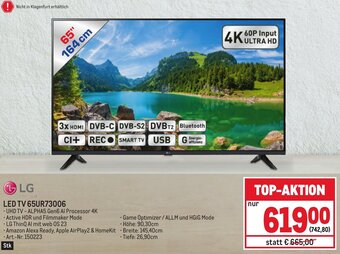 Metro LG LED TV 65UR73006 Angebot