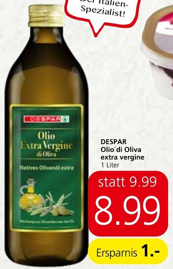 Eurospar DESPAR Olio di Oliva extra vergine 1 Liter Angebot