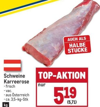 AGM Schweine Karreerose Angebot