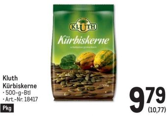 AGM Kluth Kürbiskerne -500-g-Btl Angebot