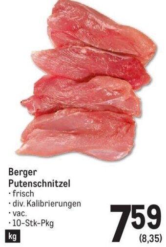 AGM Berger Putenschnitzel -10-Stk-Pkg Angebot