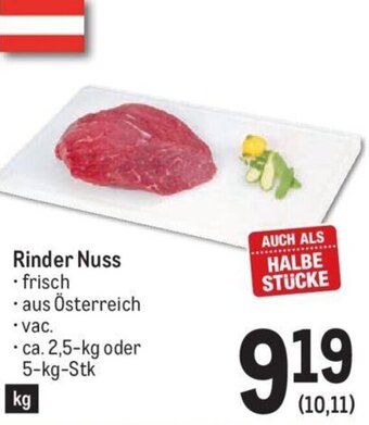AGM Rinder Nuss - ca. 2,5-kg oder 5-kg-Stk Angebot