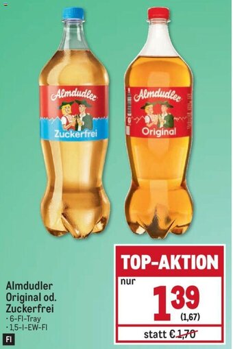 AGM Almdudler Original od. Zuckerfrei Angebot