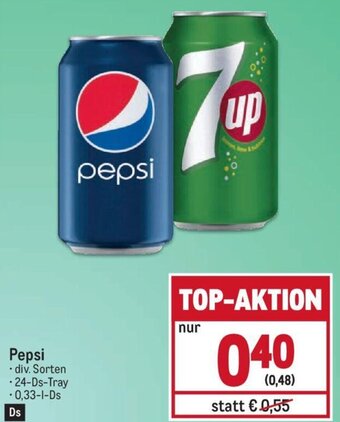 AGM Pepsi • div. Sorten .24-Ds-Tray -0,33-L-Ds Angebot