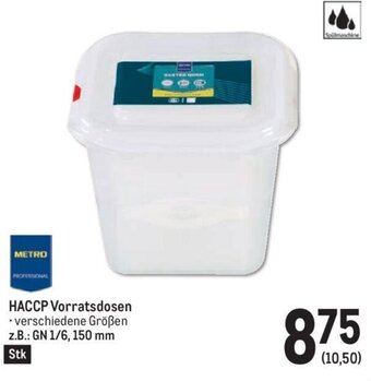 AGM HACCP Vorratsdosen  z.B.: GN 1/6, 150 mm Stk Angebot