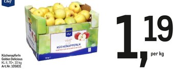 AGM KüchenapferIn Golden Delicious  per kg Angebot