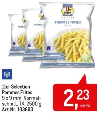 AGM 11er Selection Pommes Frites per kg Angebot