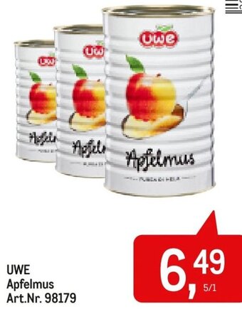 AGM UWE Apfelmus Angebot