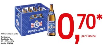 AGM Puntigamer Das bierige Bier 20 x 500 ml, MW Art.Nr. 304544 Angebot