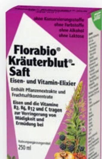 Bipa Florabio kräuterblut-saft Angebot