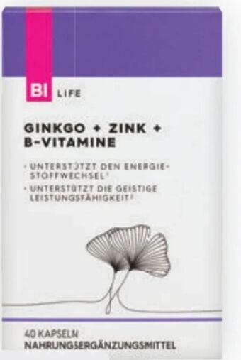 Bipa Ginkgo-zink-b-vitamine kapseln Angebot