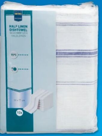 Metro Geschirrtuch halbleinen Angebot