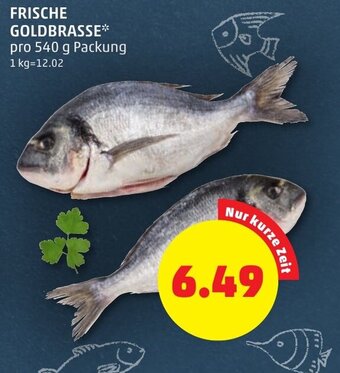 PENNY FRISCHE GOLDBRASSE* pro 540 g Packung Angebot