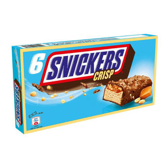 Billa Snickers crisp ice cream 6er Angebot