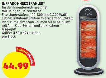 PENNY INFRAROT-HEIZSTRAHLER Angebot
