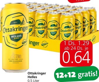 Spar Ottakringer Helles 0,5 Liter Angebot