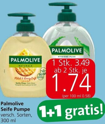 Spar Palmolive Seife Pumpe 300 ml Angebot