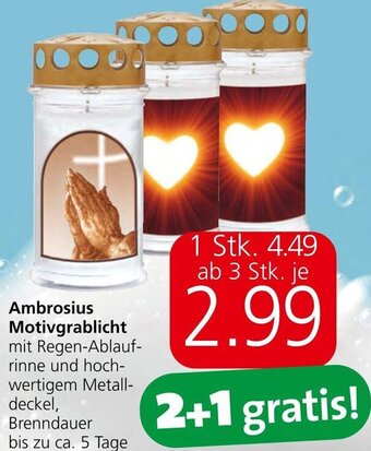 Spar Ambrosius Motivgrablicht Angebot