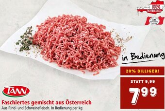 Interspar Faschiertes gemischt aus Österreich Angebot