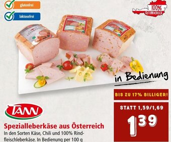 Interspar Spezialleberkäse aus Österreich Angebot