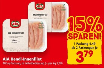 Interspar AIA Hendl-Innenfilet 400-g-Packung Angebot