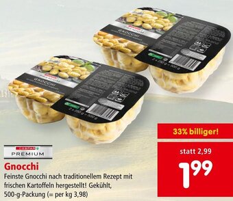 Interspar Gnocchi Feinste Gnocchi nach traditionellem Rezept mit frischen Kartoffeln hergestellt! Gekühlt, 500-g-Packung Angebot