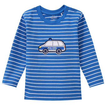 Ernsting's family Baby langarmshirt mit polizei-applikation Angebot