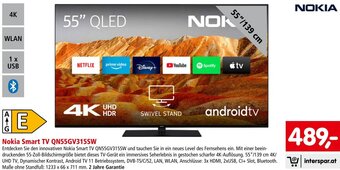 Interspar Nokia Smart TV QN55GV315SW Angebot