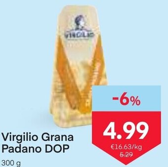 MPreis Virgilio Grana Padano DOP 300 g Angebot
