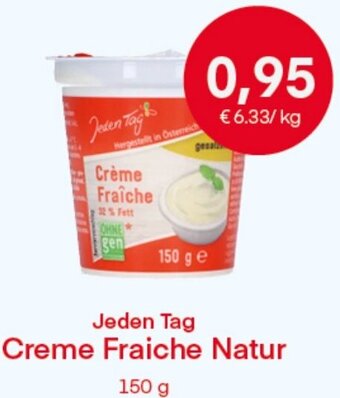 MPreis Jeden Tag Creme Fraiche Natur 150 g Angebot