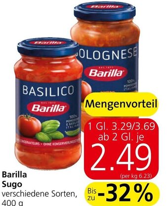 Eurospar Barilla Sugo 400 g Angebot